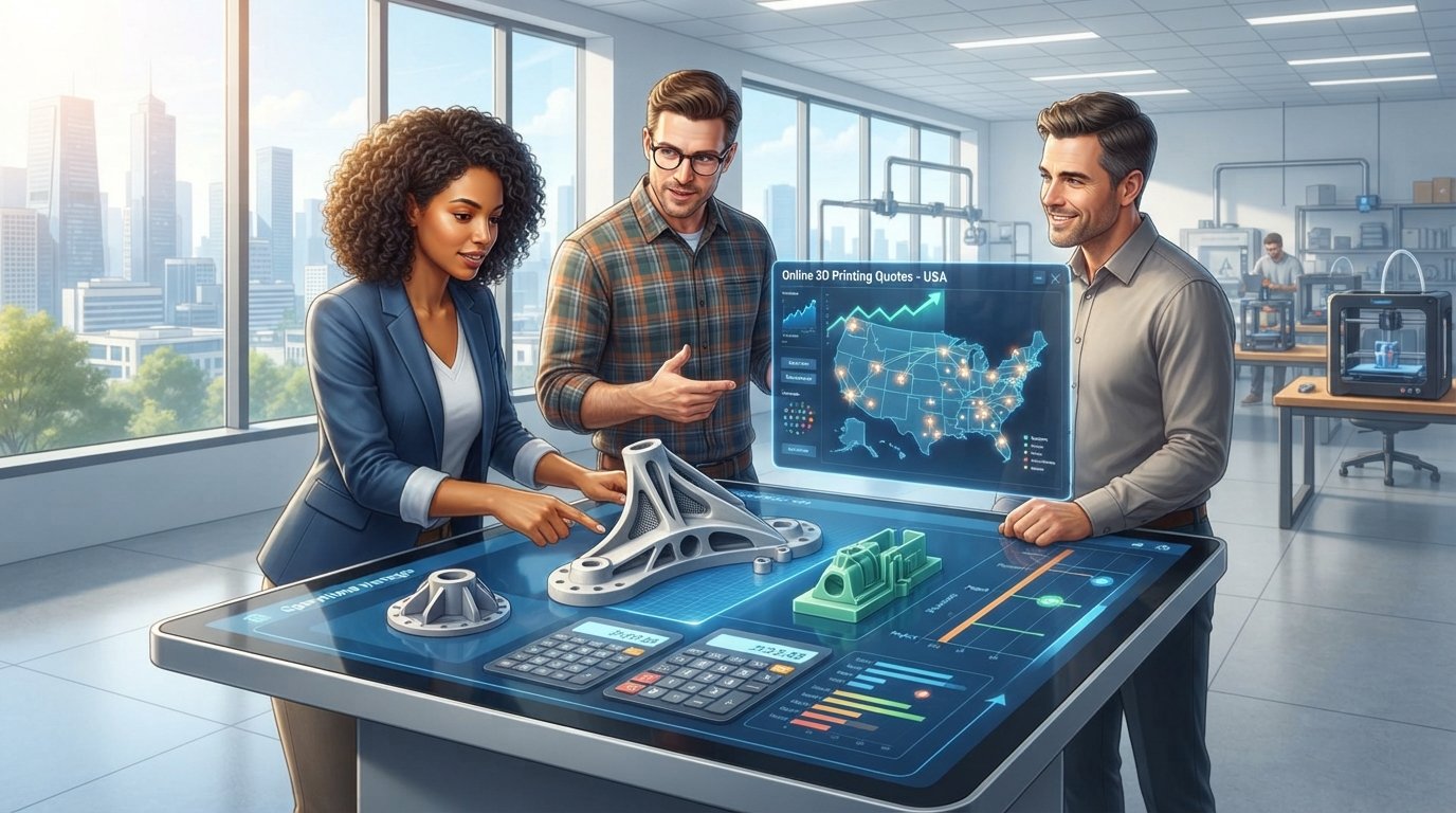 US Online 3D Printing Quotes Thrive Amid Manufacturing Growth