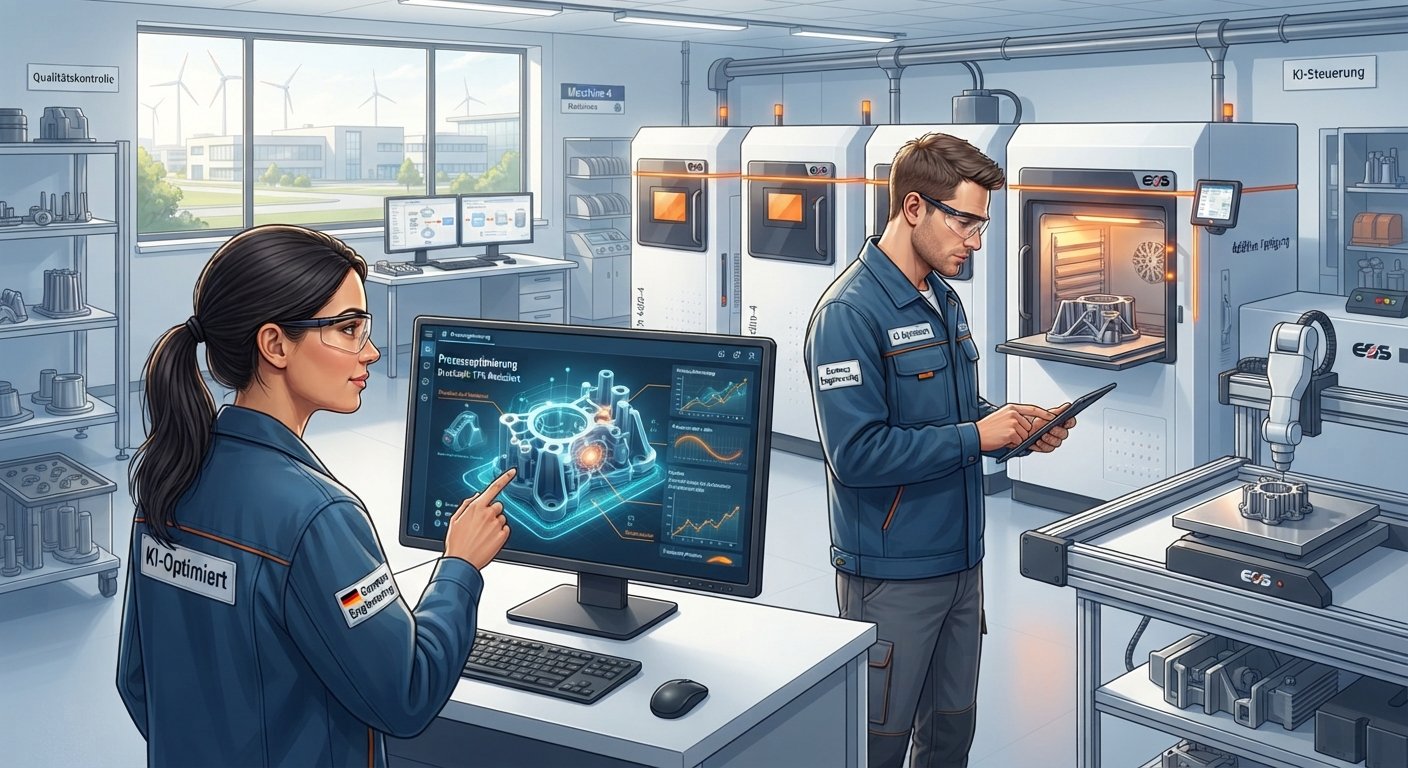 AI Drives Efficiency Boost in German 3D Printing Workflow