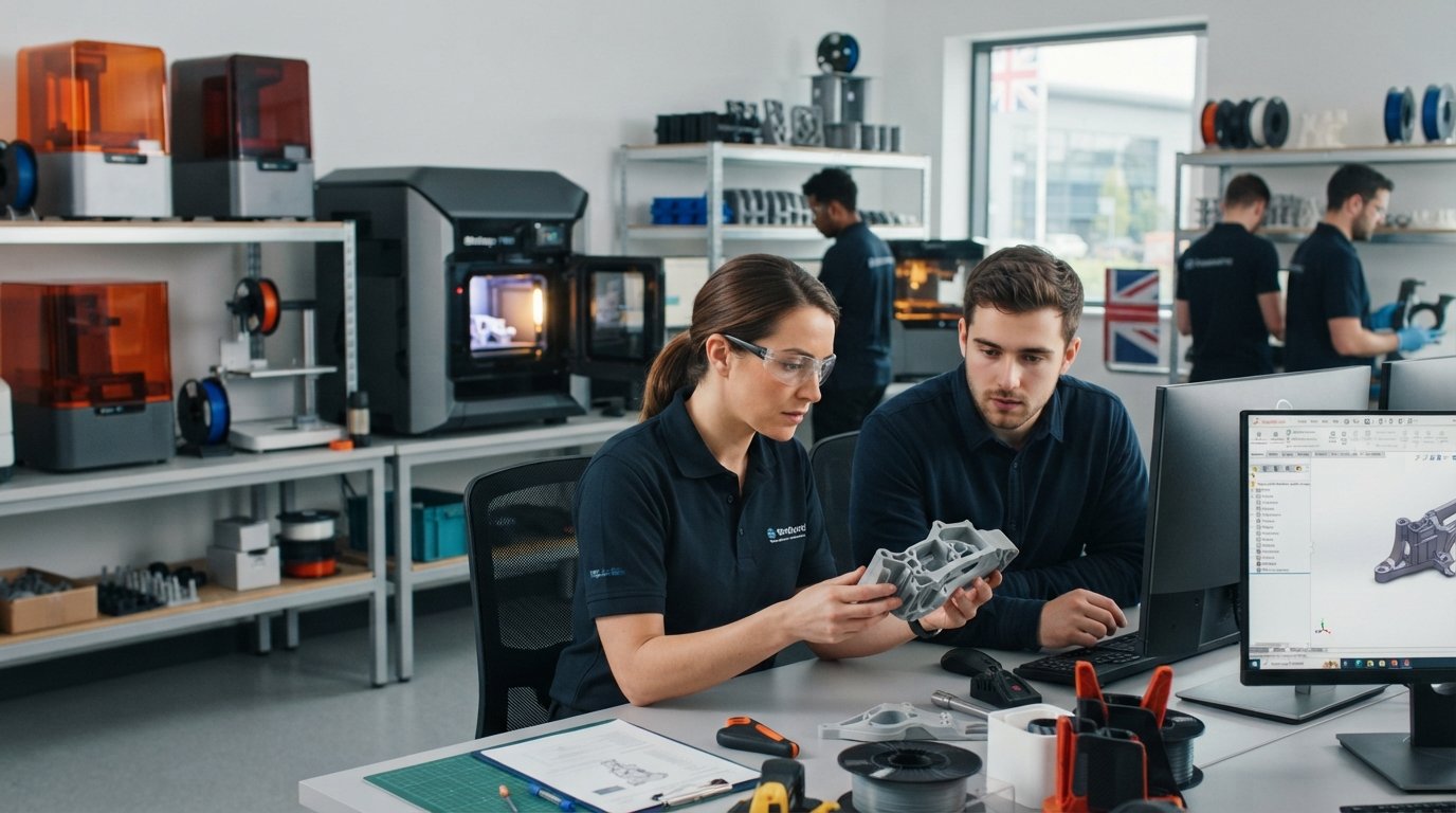 On-Demand 3D Printing Fuels Innovation for UK SMEs