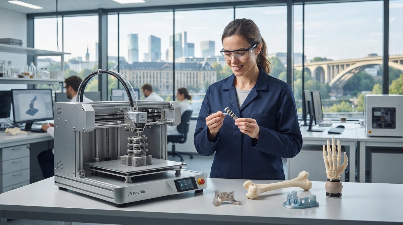 3D Printing Transforms MedTech, Luxembourg Poised to Benefit
