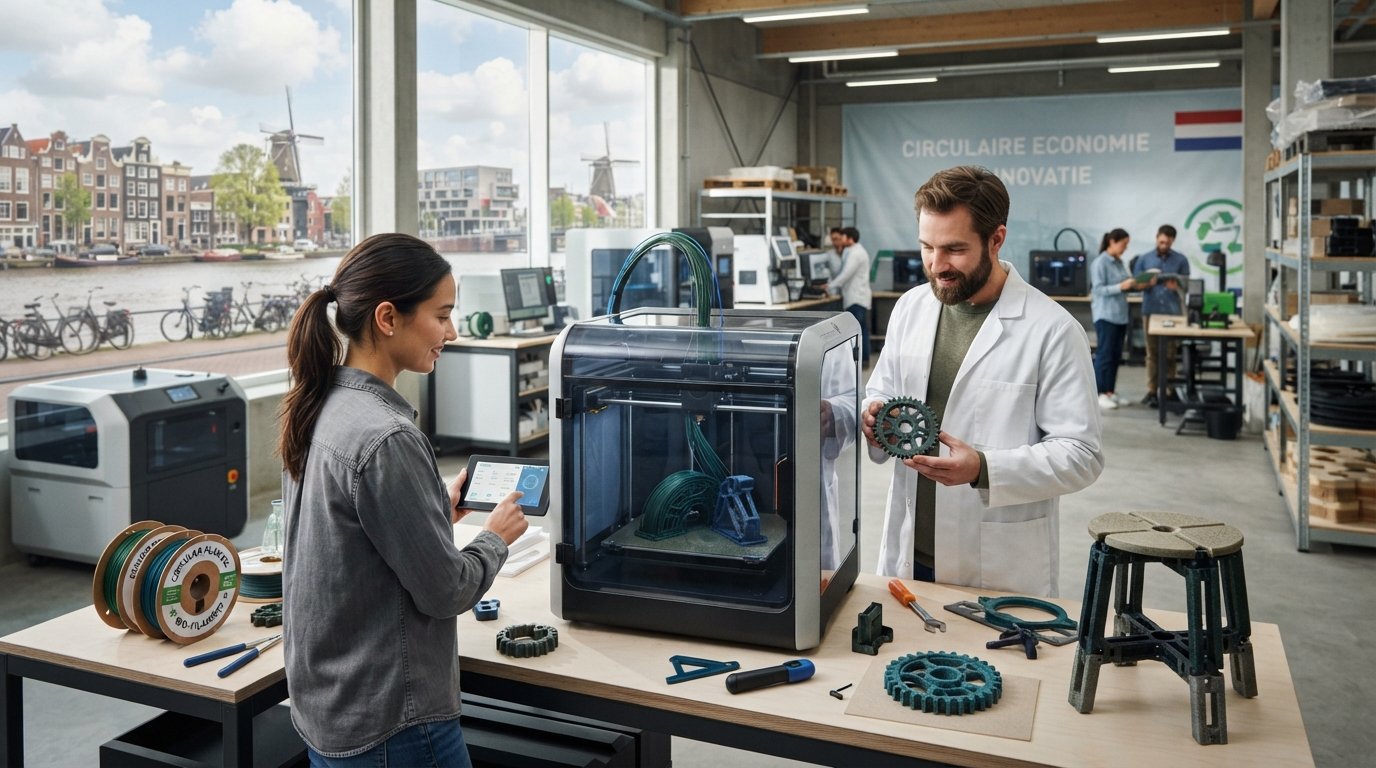 3D Printing Powers Dutch Circular Economy Focus