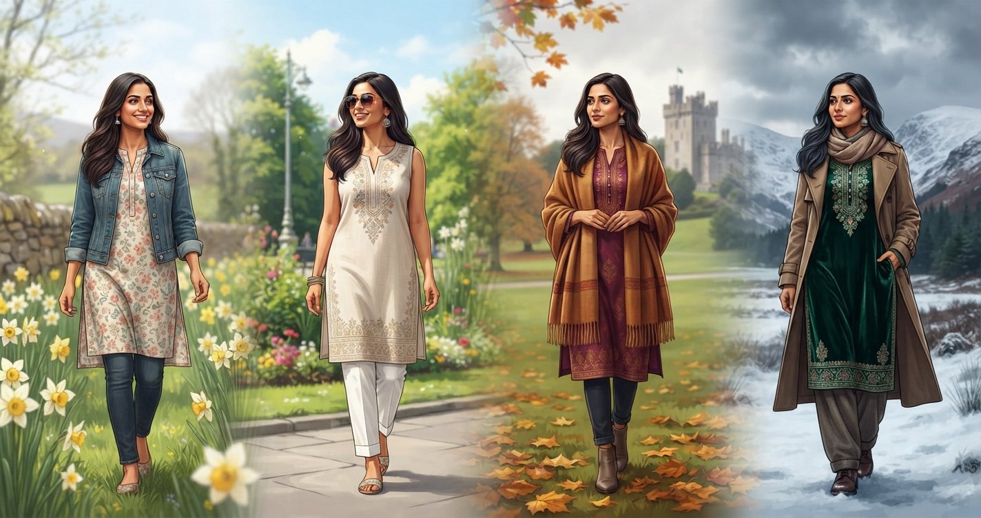 How to Style Your Kurti for Every Season in Ireland
