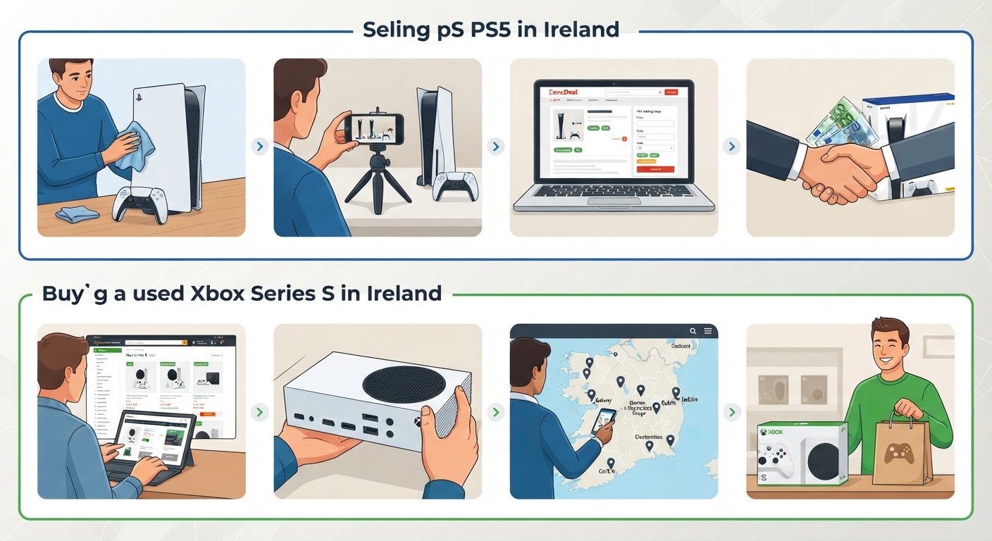 Sell Your Preowned PS5 in Ireland with Confidence & Cash, Plus Discover Where to Buy Used Xbox Series S Ireland