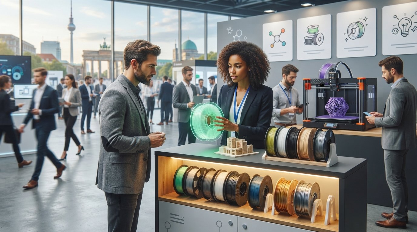 Berlin Tech Showcases New 3D Printer Filaments and Innovations