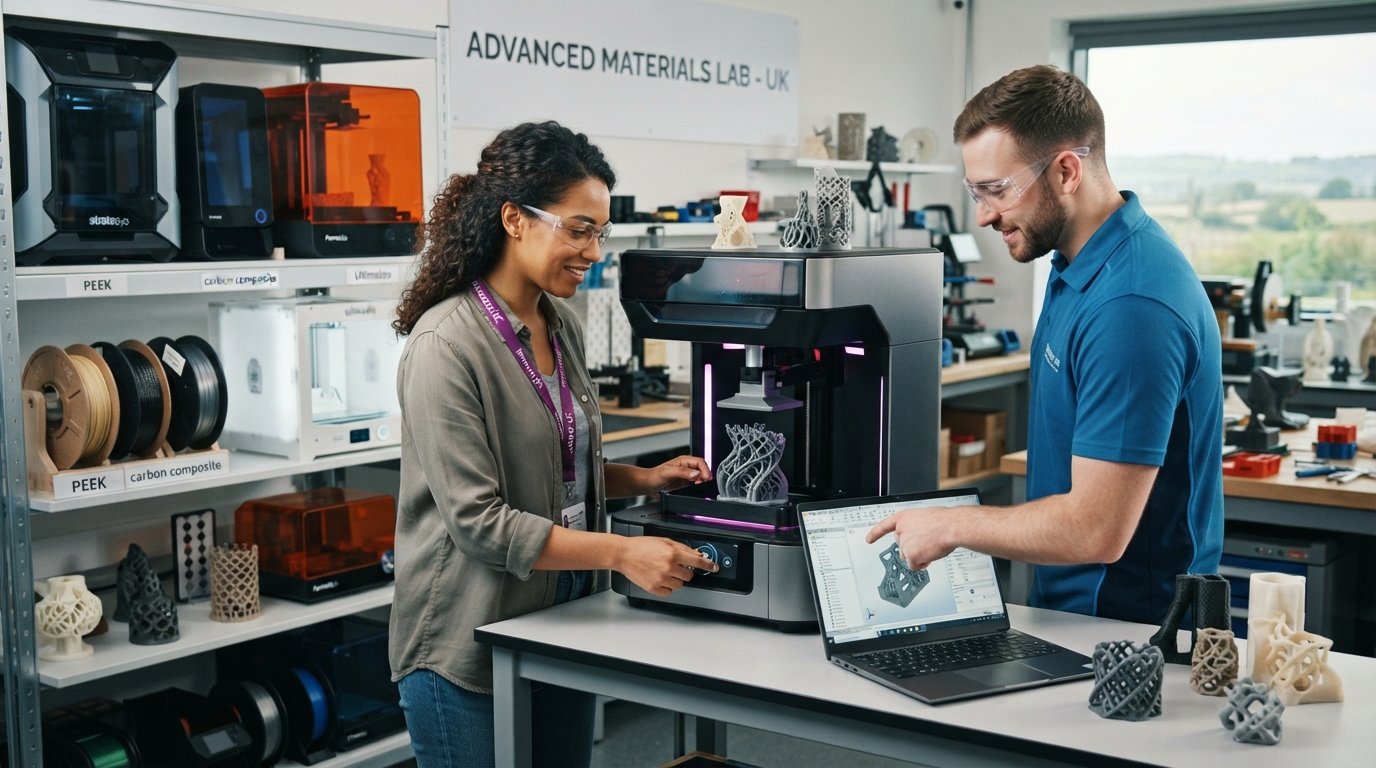 Innovate UK Fund Boosts Advanced Materials, Benefits 3D Printing SMEs