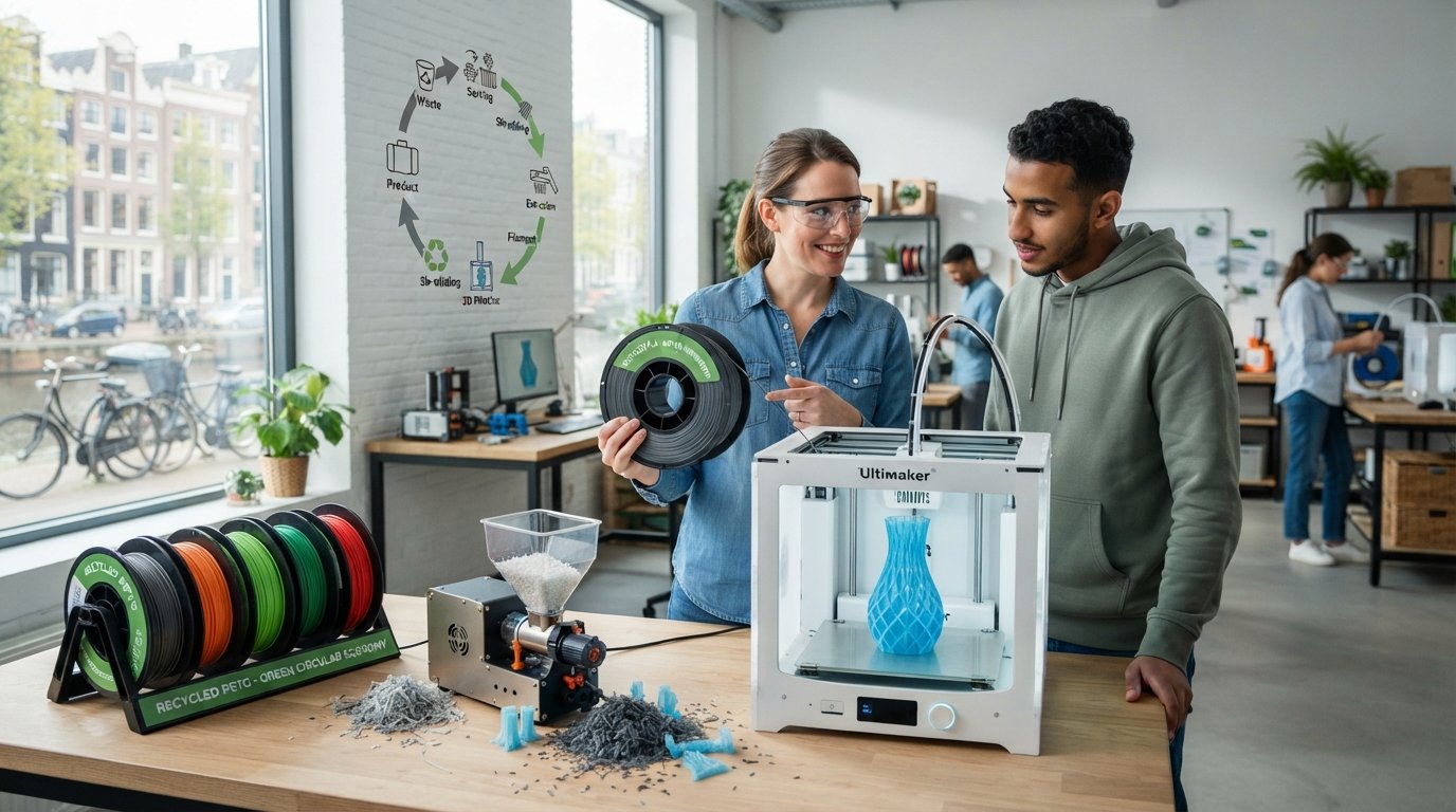 Dutch Innovators Boost Circular Economy in 3D Printing