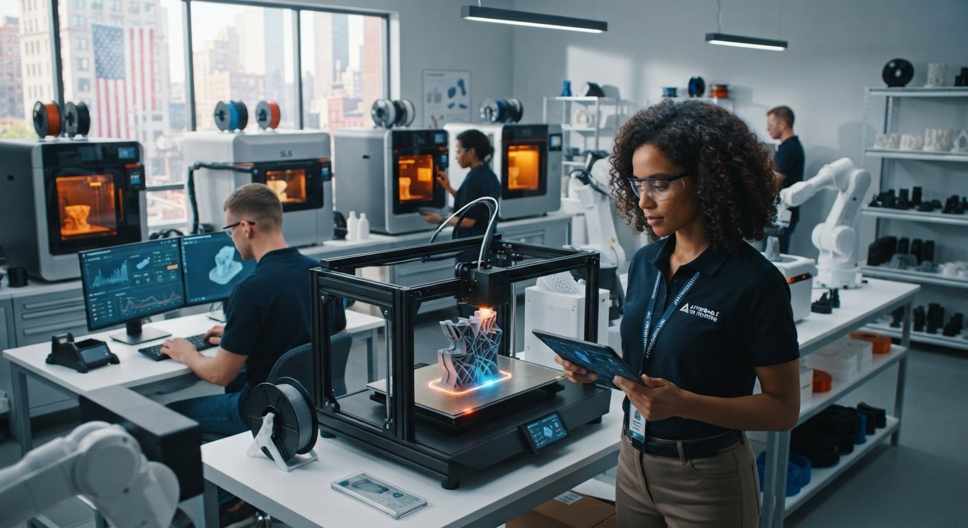 AI Integration Fuels Affordable 3D Printing in the USA