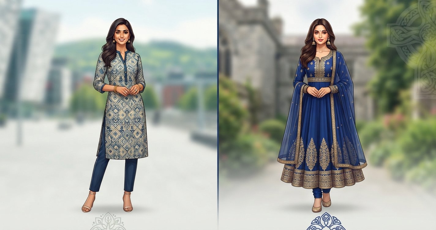 Kurti vs. Anarkali: Your Guide to Indian Ethnic Wear in Ireland
