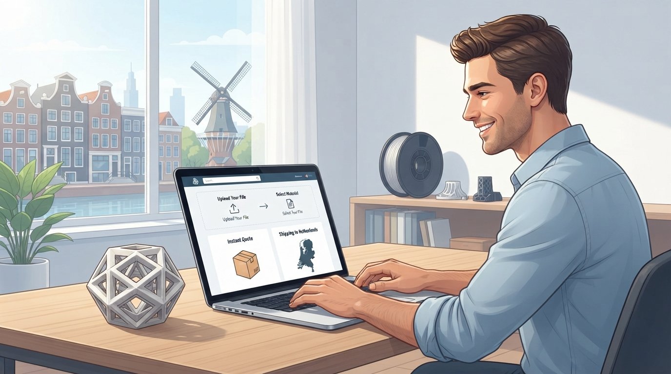 Ordering 3D Printing Services from the Netherlands with PrintIn3D.ie