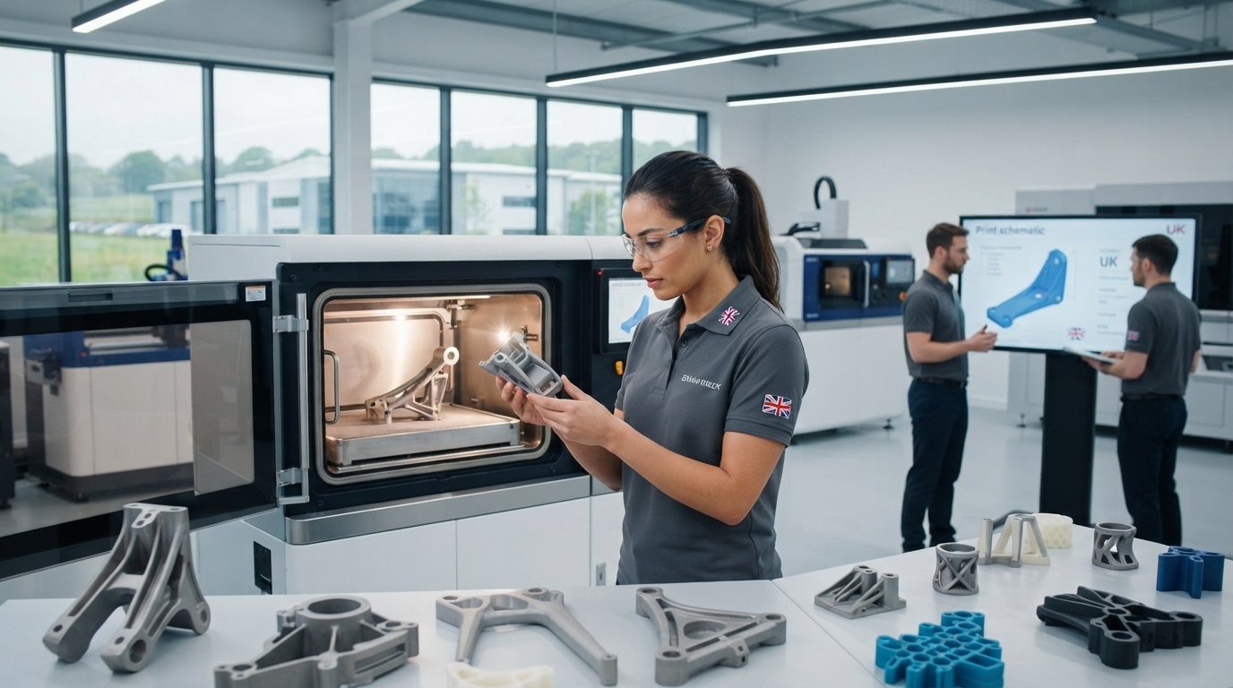 UK 3D Printing Innovation Shines, Eyeing Manufacturing Resilience