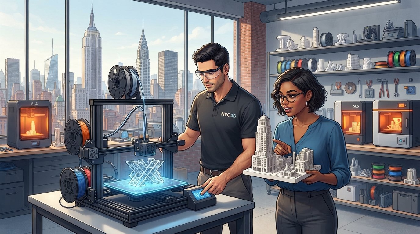 New York 3D Printing Scene Buzzes Amid Broader Industry Trends