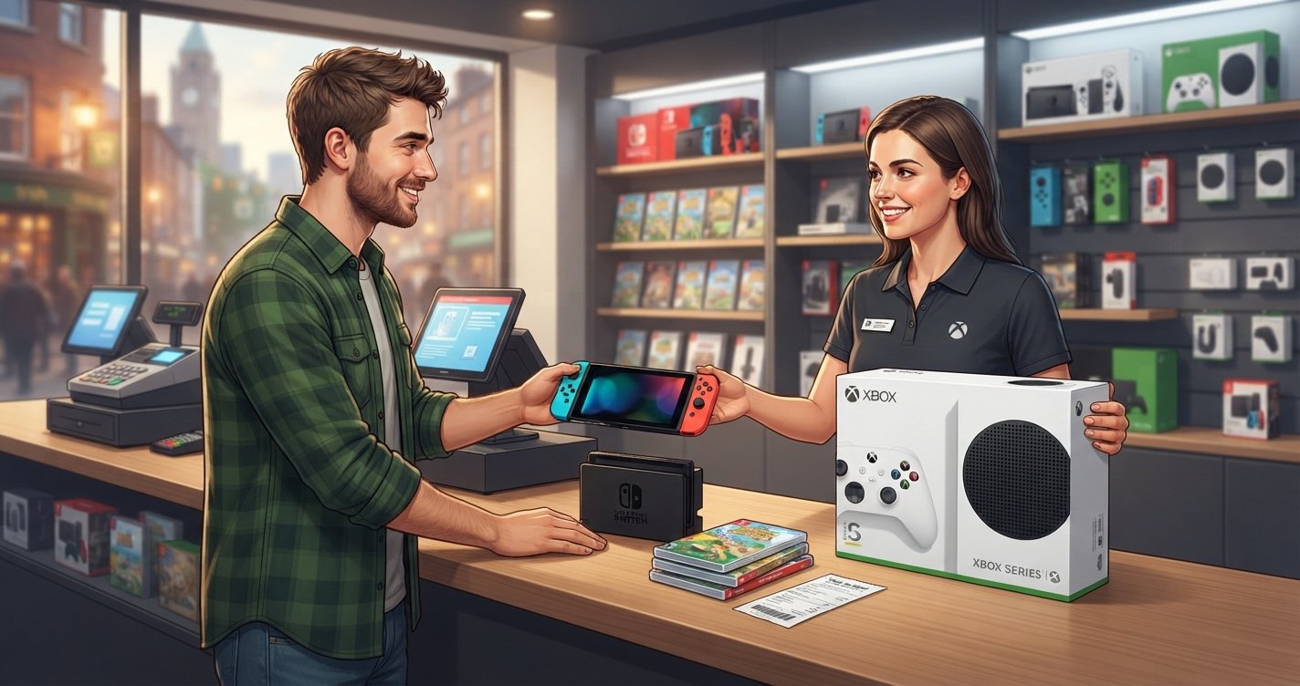 Sell Your Nintendo Switch Ireland & Buy Used Xbox Series S with Confidence