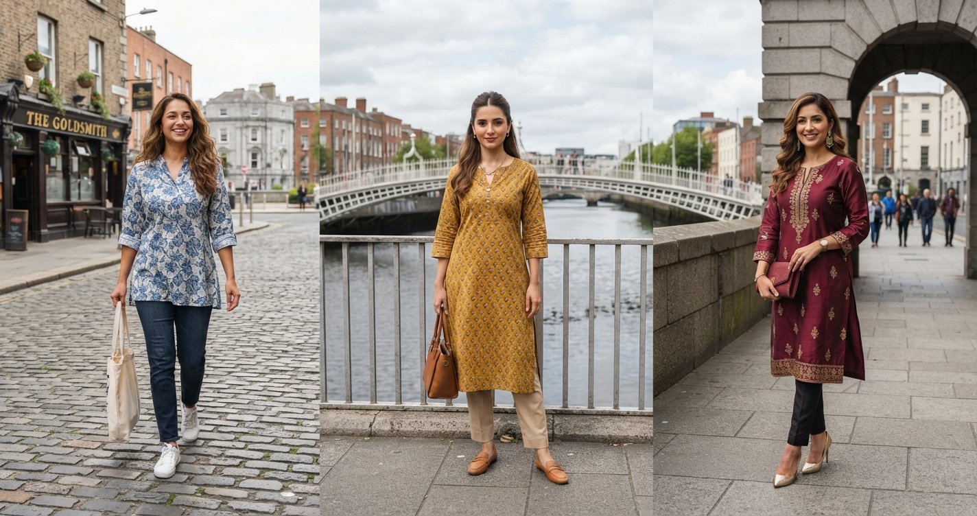 Styling Kurtis in Ireland: Casual to Glamour for Every Occasion