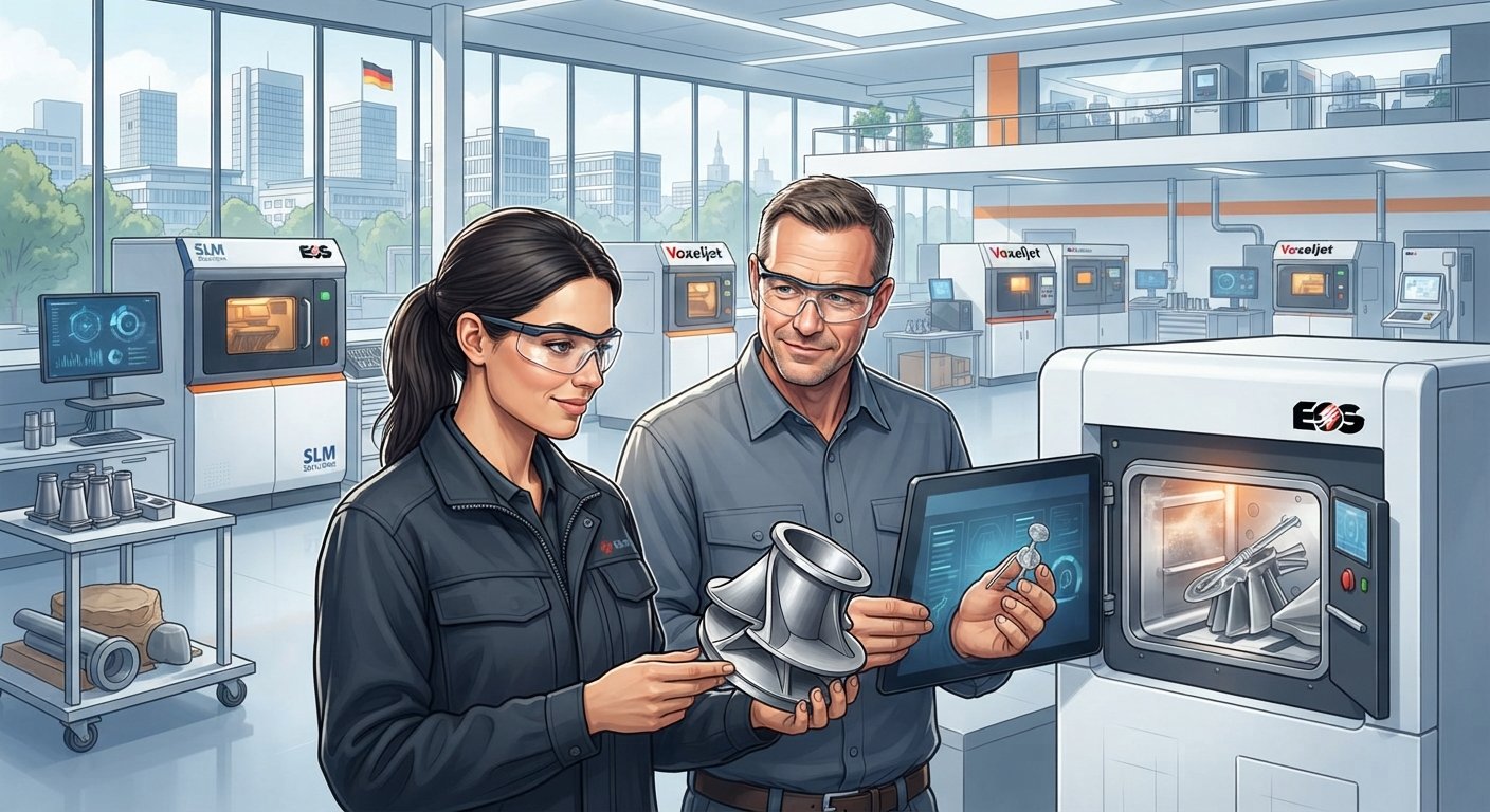 Germany's Additive Manufacturing Sector Rises with New Innovations and Strong Growth