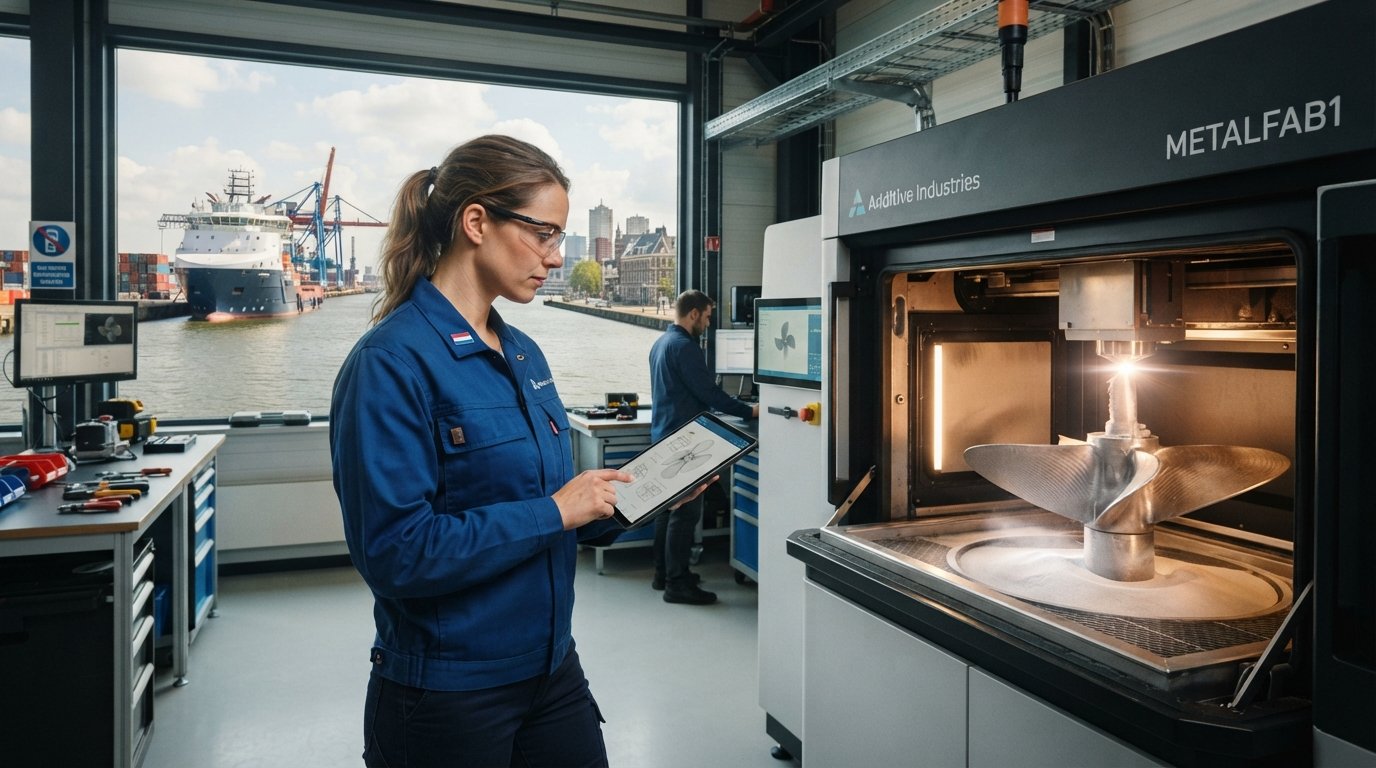 3D Printing Drives Innovation in Dutch Maritime Sector