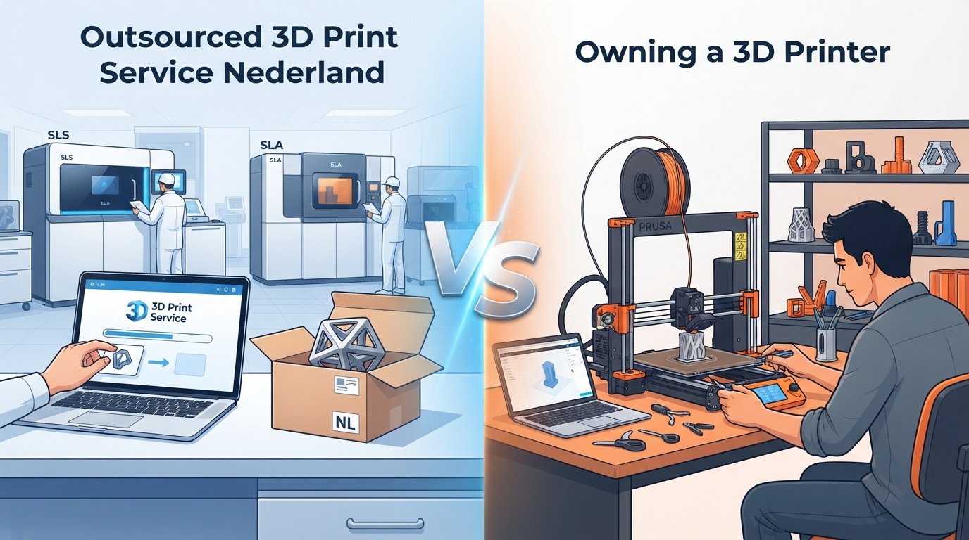 3D Print Service Nederland vs. Owning a 3D Printer: Which is Better?
