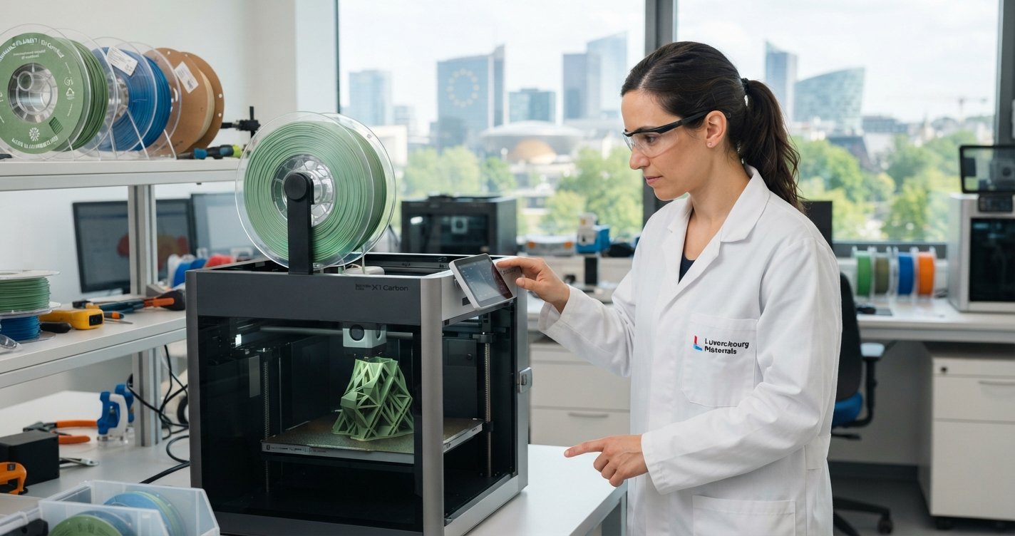 Sustainable 3D Printing Filaments Evolve Across EU, Impacting Luxembourg Market