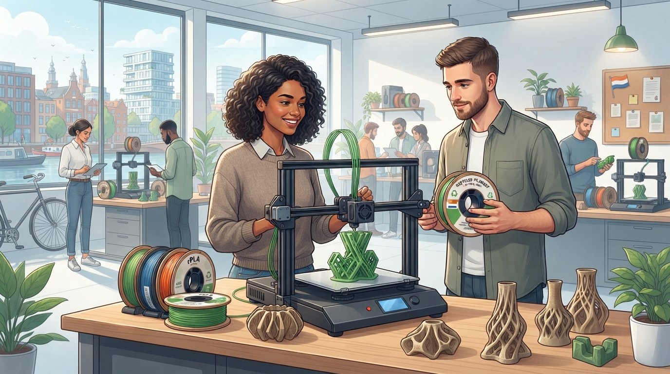 Dutch Startups Lead Sustainable 3D Printing with Recycled Filament