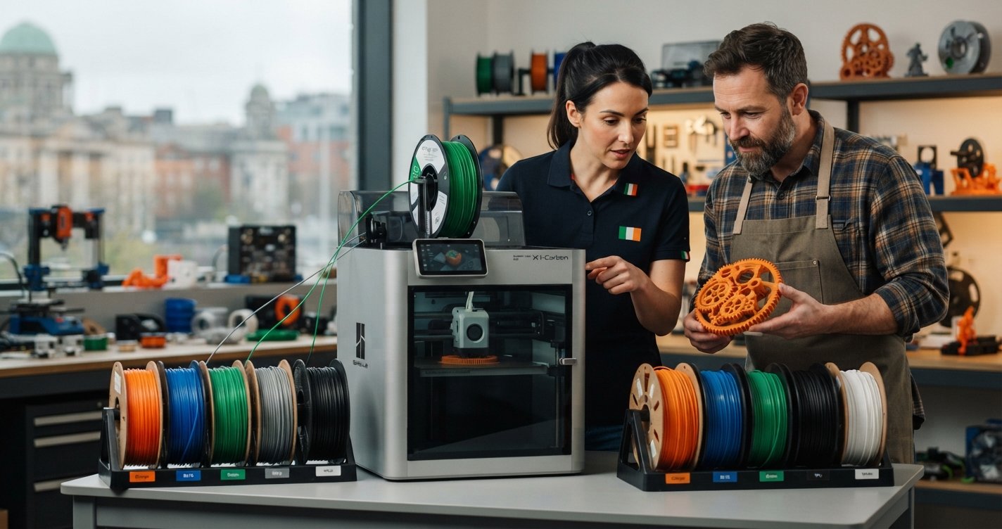 Rapid Prototyping for Irish SMEs: The Role of 3D Printer Filaments