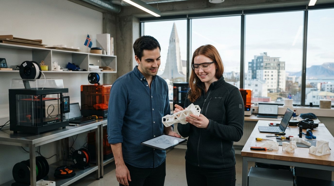 Icelandic Startups: 3D Printing for Rapid Prototyping