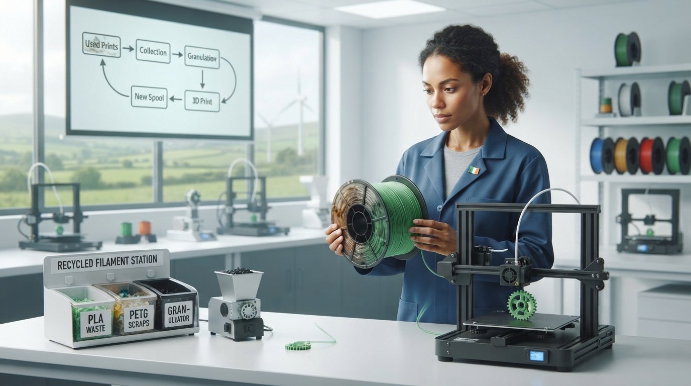 Circular Economy Reshapes 3D Printing, Filaments in Ireland