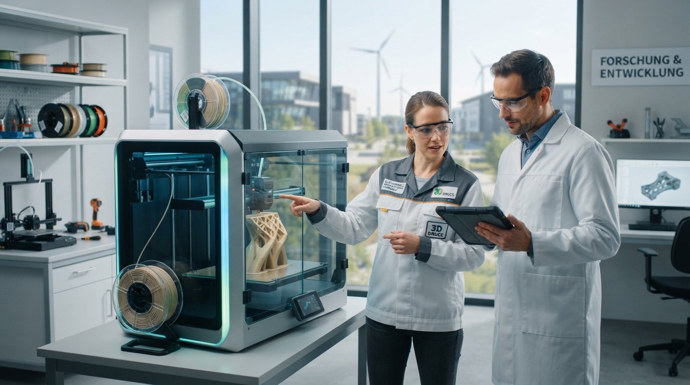 Germany Leads in Sustainable 3D Printing Innovations