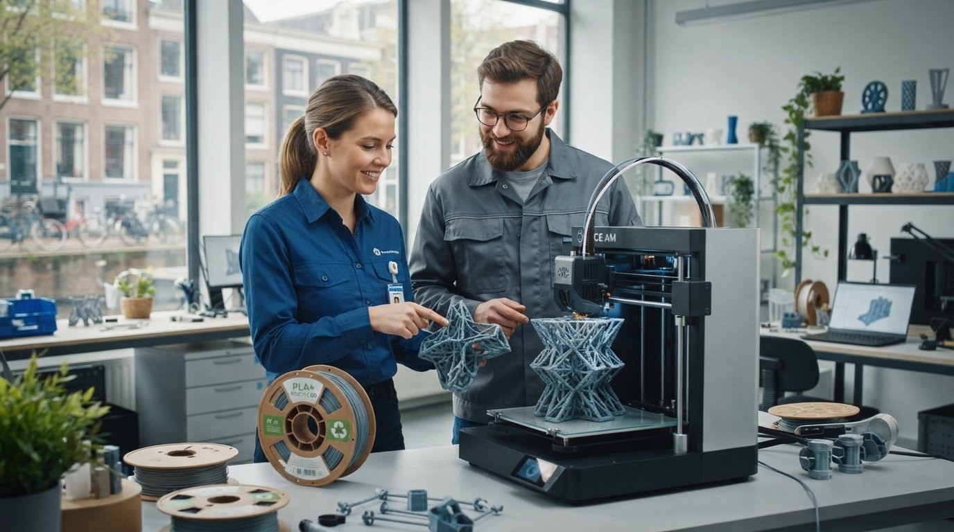 Dutch Firms Embrace Sustainable 3D Printing for Circular Economy