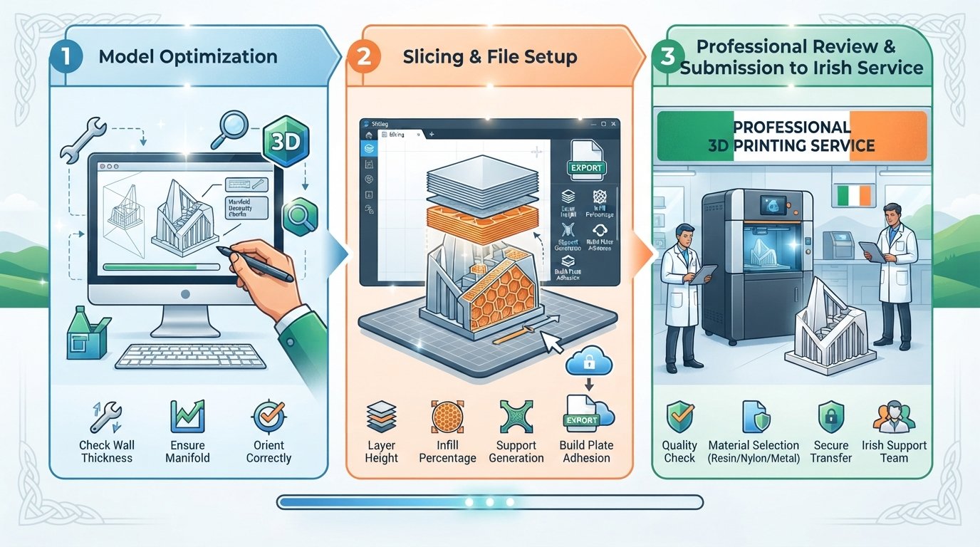 Prepare Your 3D Model for Professional Printing in Ireland