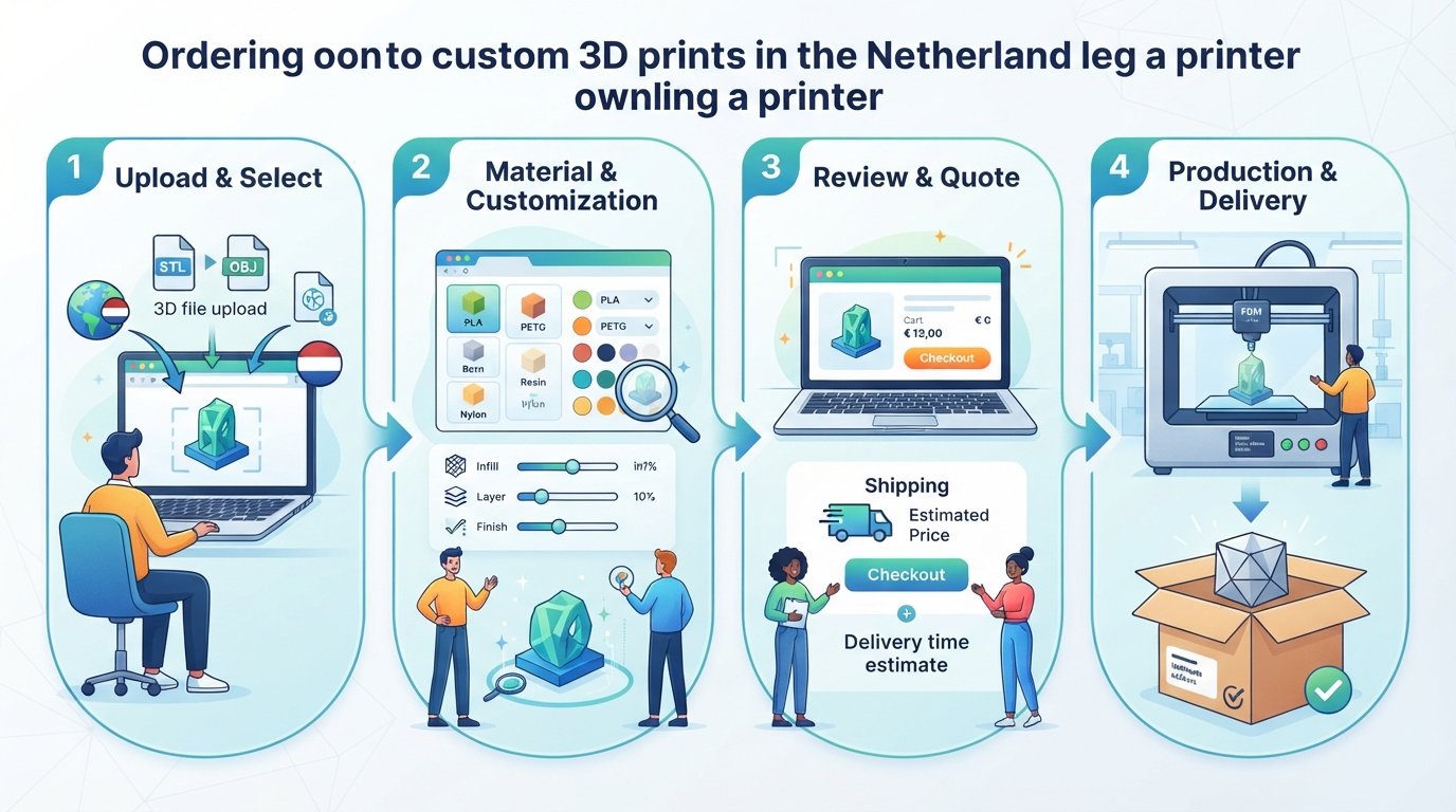 Custom 3D Prints in Nederland: Bestellen Zonder Eigen Printer