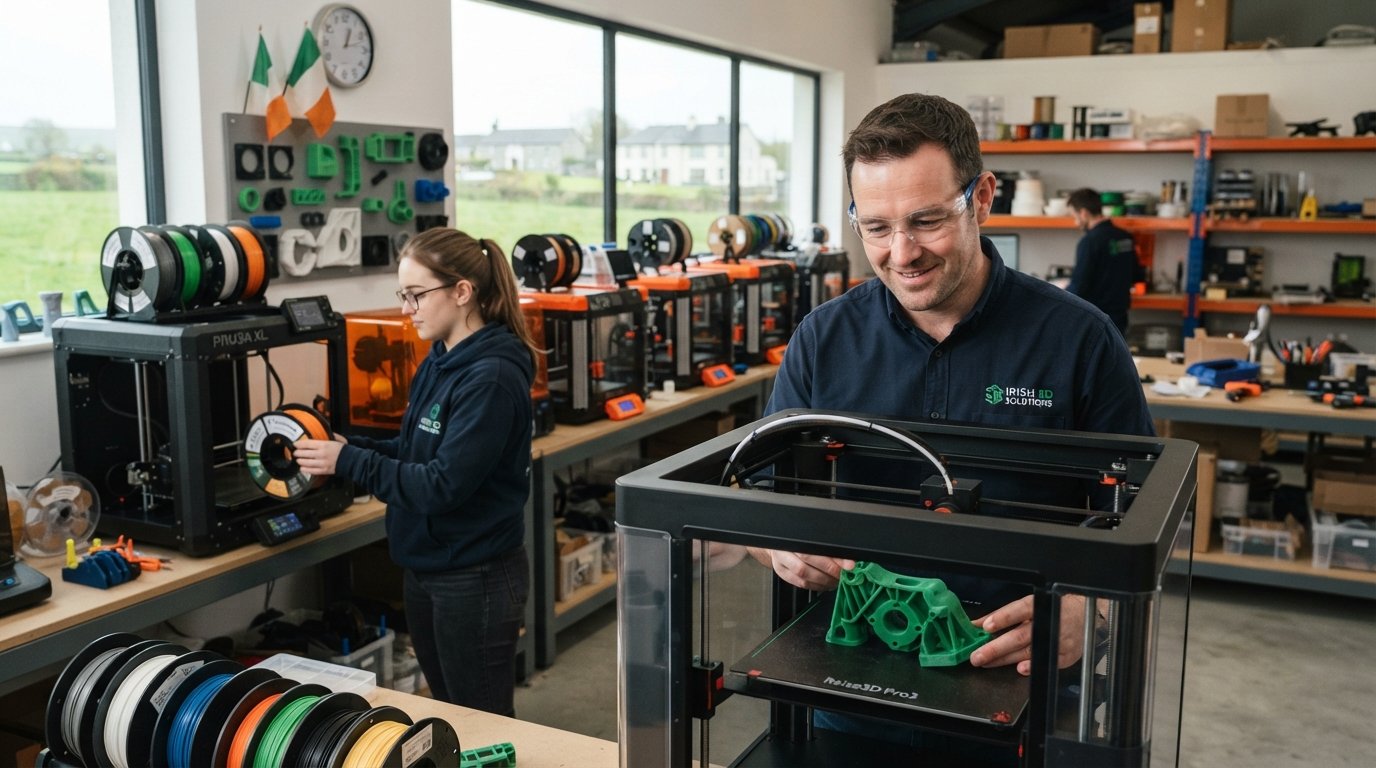 Irish SMEs: Custom 3D Printing, Prototyping & 3D Printer Filaments
