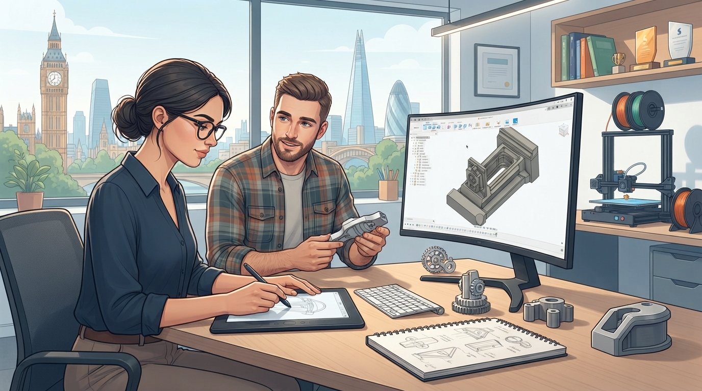 Custom 3D Design Service UK: From Idea to Reality