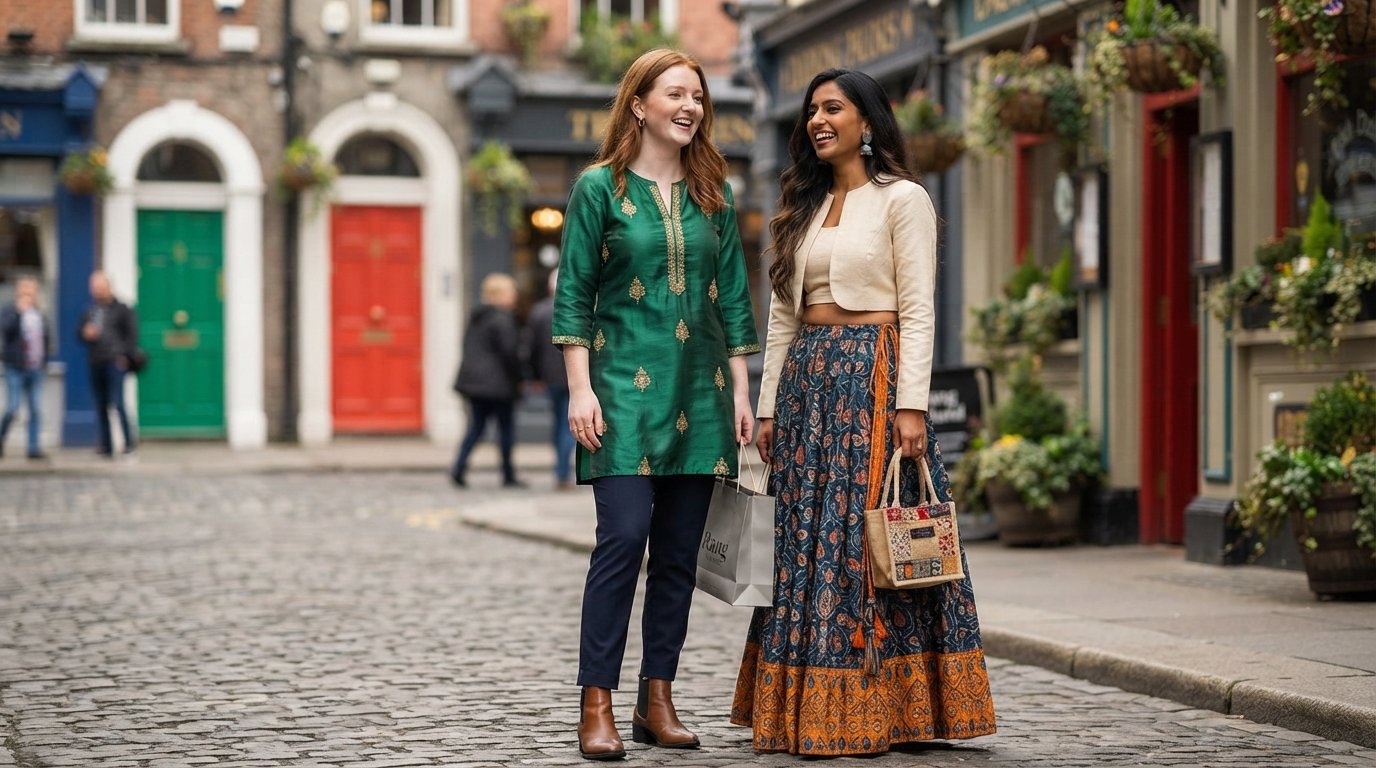 Indian Ethnic Wear's Global Surge Resonates with Irish Consumers