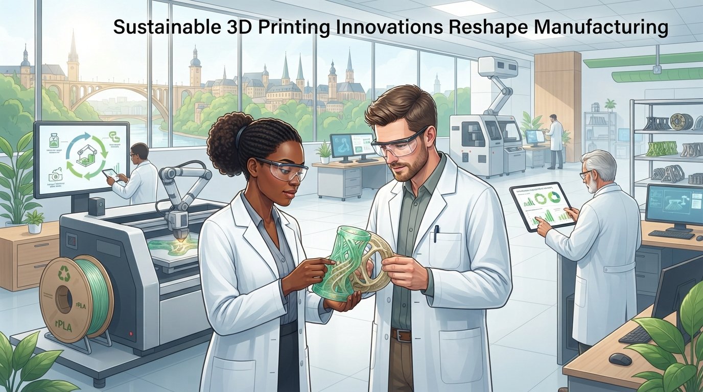 Sustainable 3D Printing Innovations Reshape Manufacturing