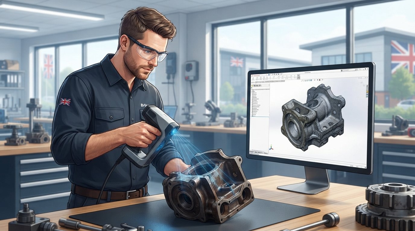 3D Scanning for UK Businesses: Unlock Legacy Parts & Digital Twins
