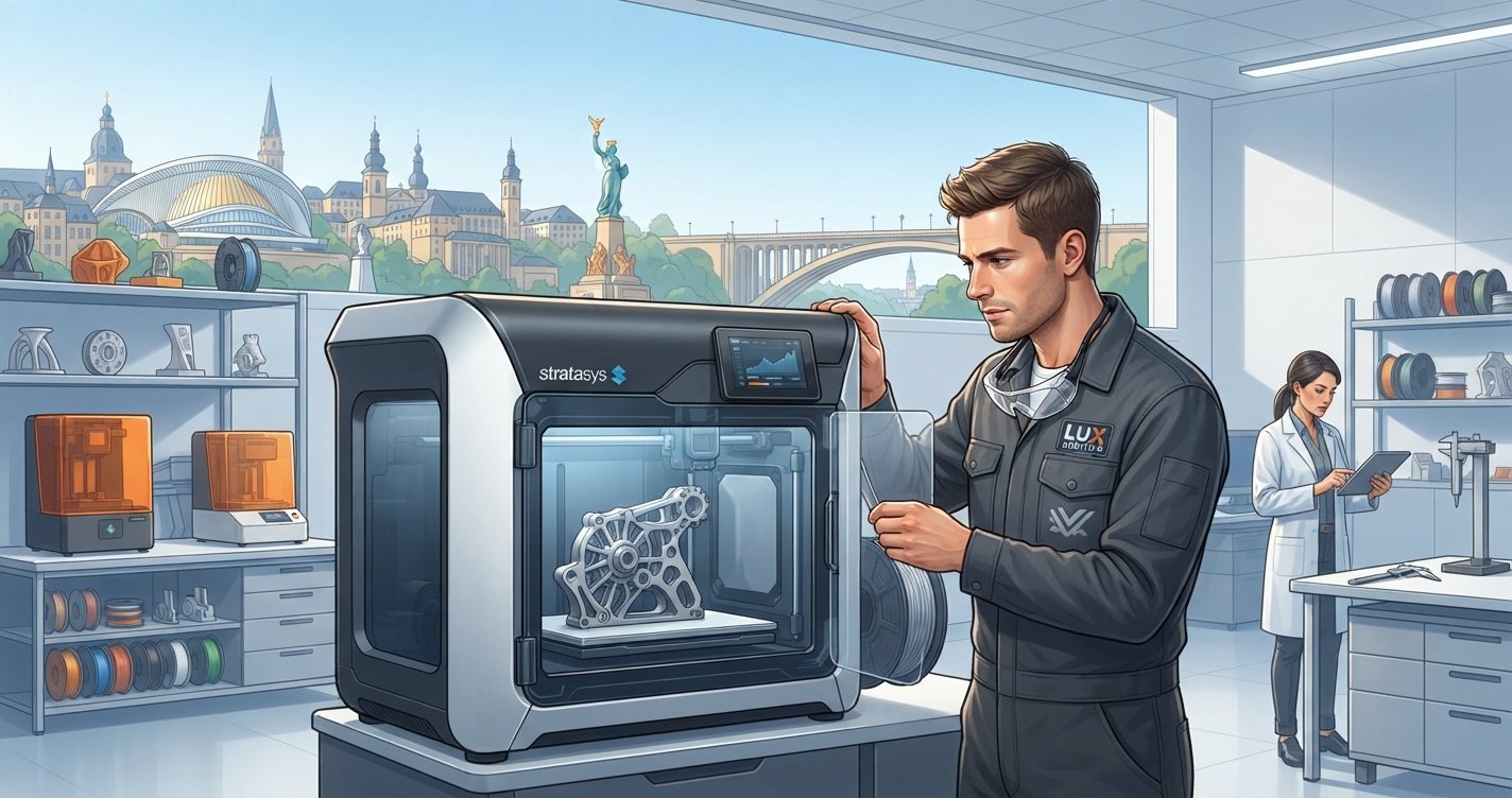 3D Printing for Luxembourg Businesses: On-Demand Manufacturing