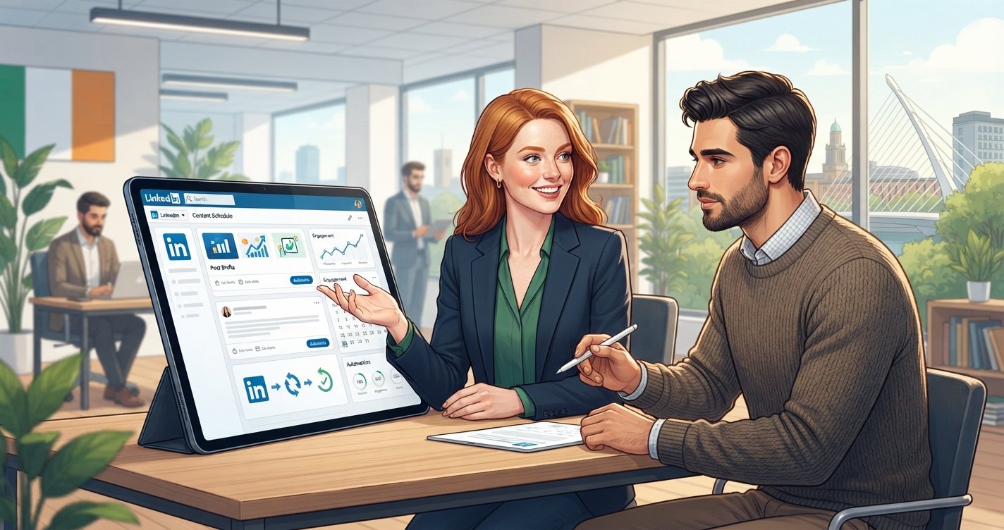 LinkedIn Content Automation for Irish Startups: Boost Your Brand