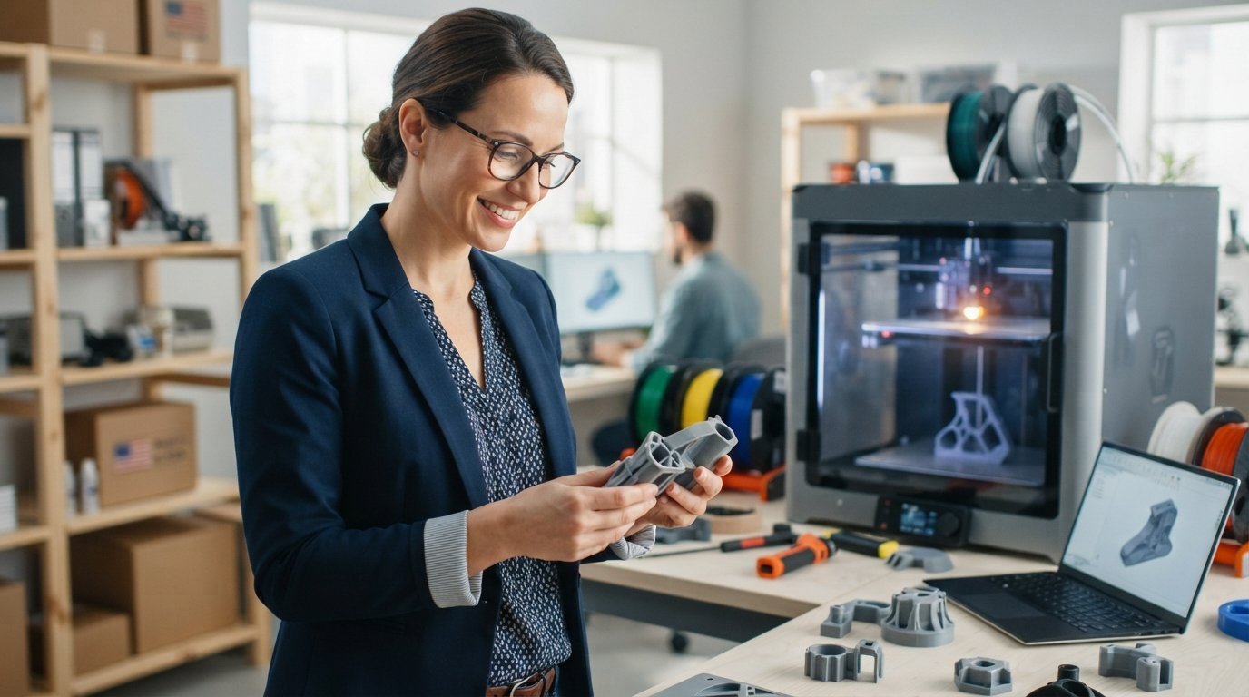 Custom 3D Printing for US Small Businesses: Idea to Launch