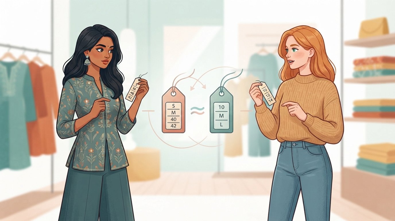Indian Clothing Sizes vs. Irish/EU: Your Beethnic.ie Guide
