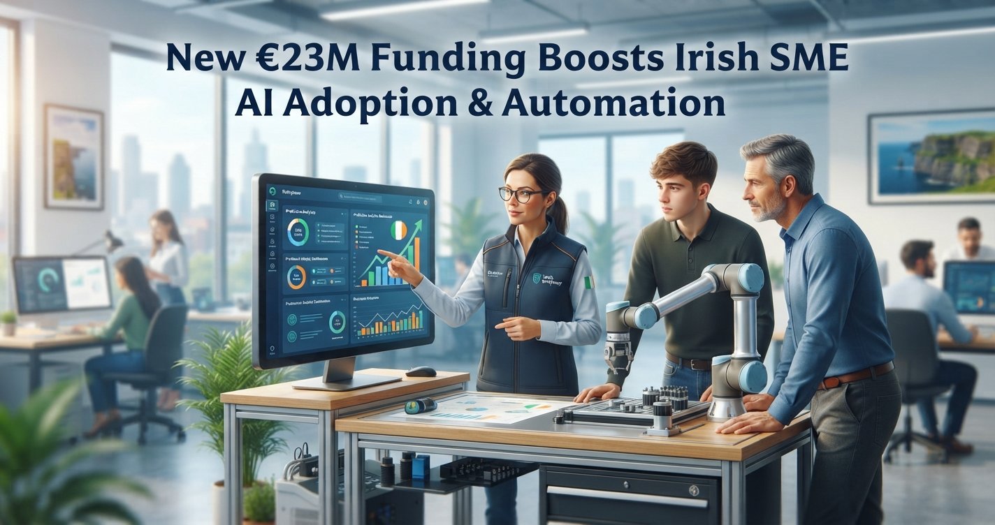 New €23M Funding Boosts Irish SME AI Adoption & Automation
