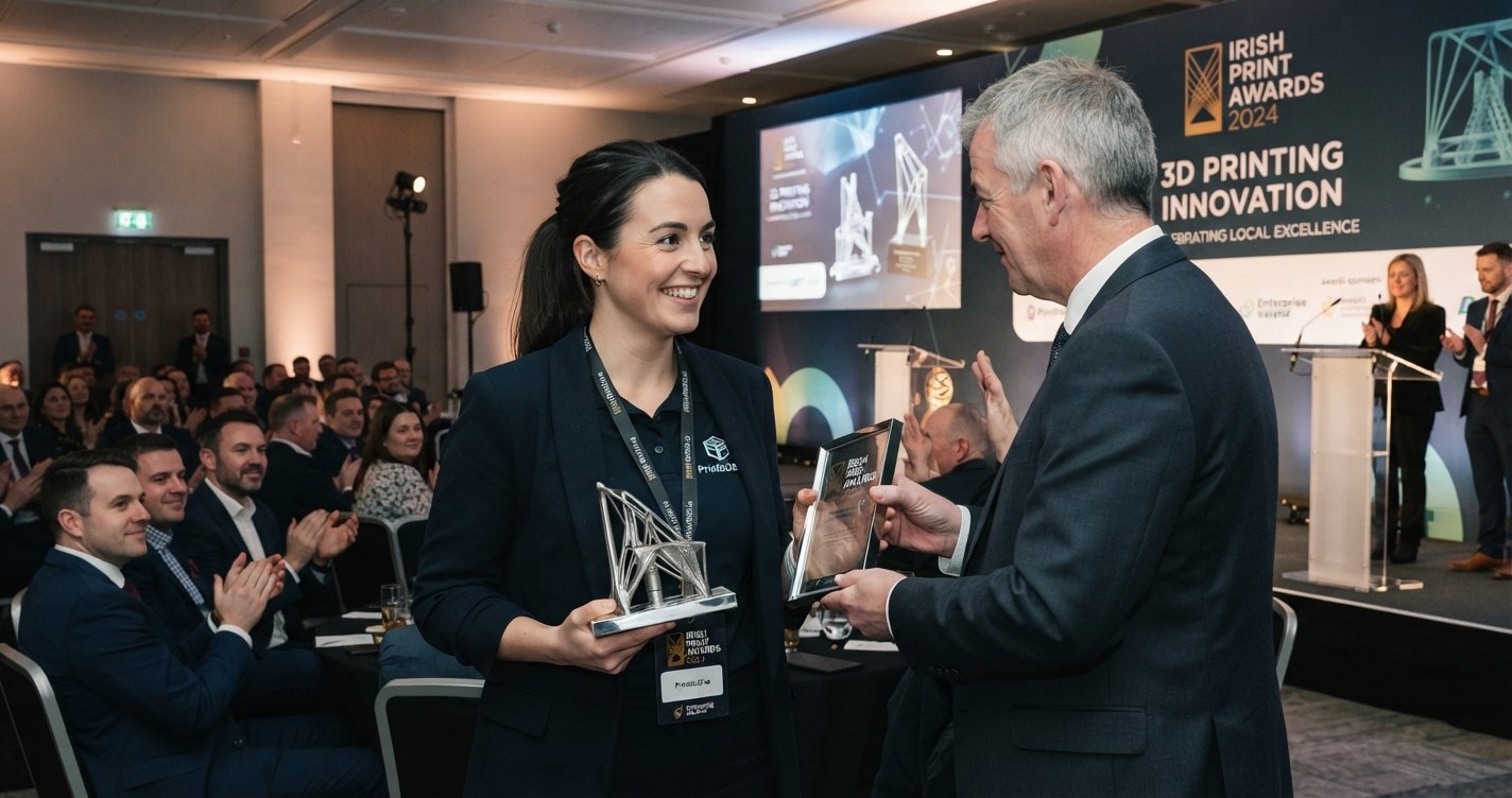 Irish Print Awards Highlight 3D Printing's Ascent: PrintIn3D.ie Leads Local Innovation