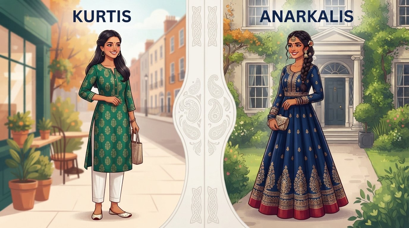 Kurtis vs Anarkalis: Indian Style for Irish Occasions