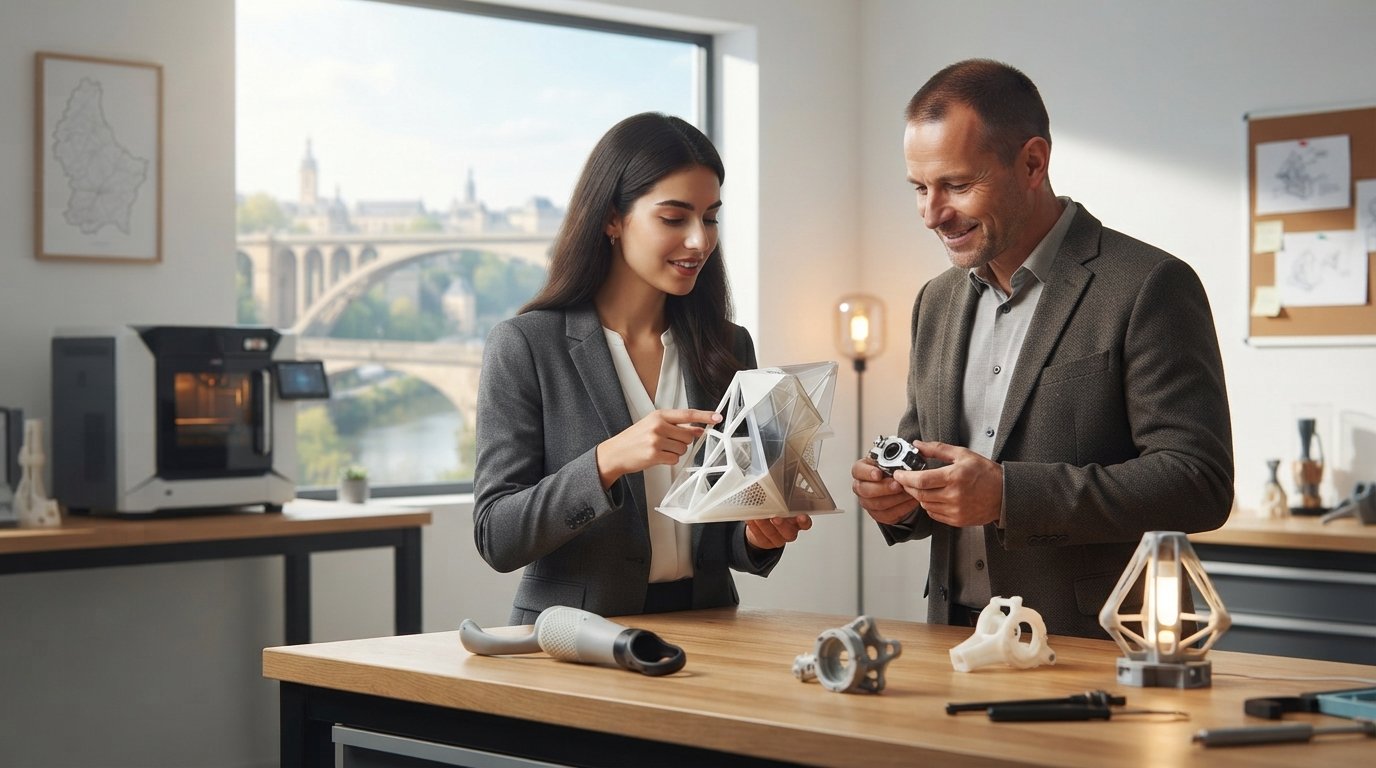 Custom 3D Printing for Luxembourg: Ideas Without a Printer