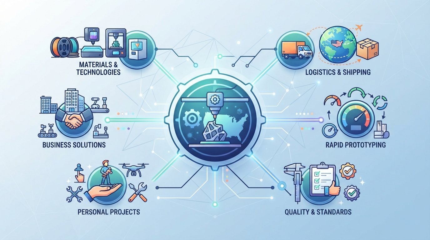 On-Demand 3D Printing Services: Your US Guide for Business & Personal Projects