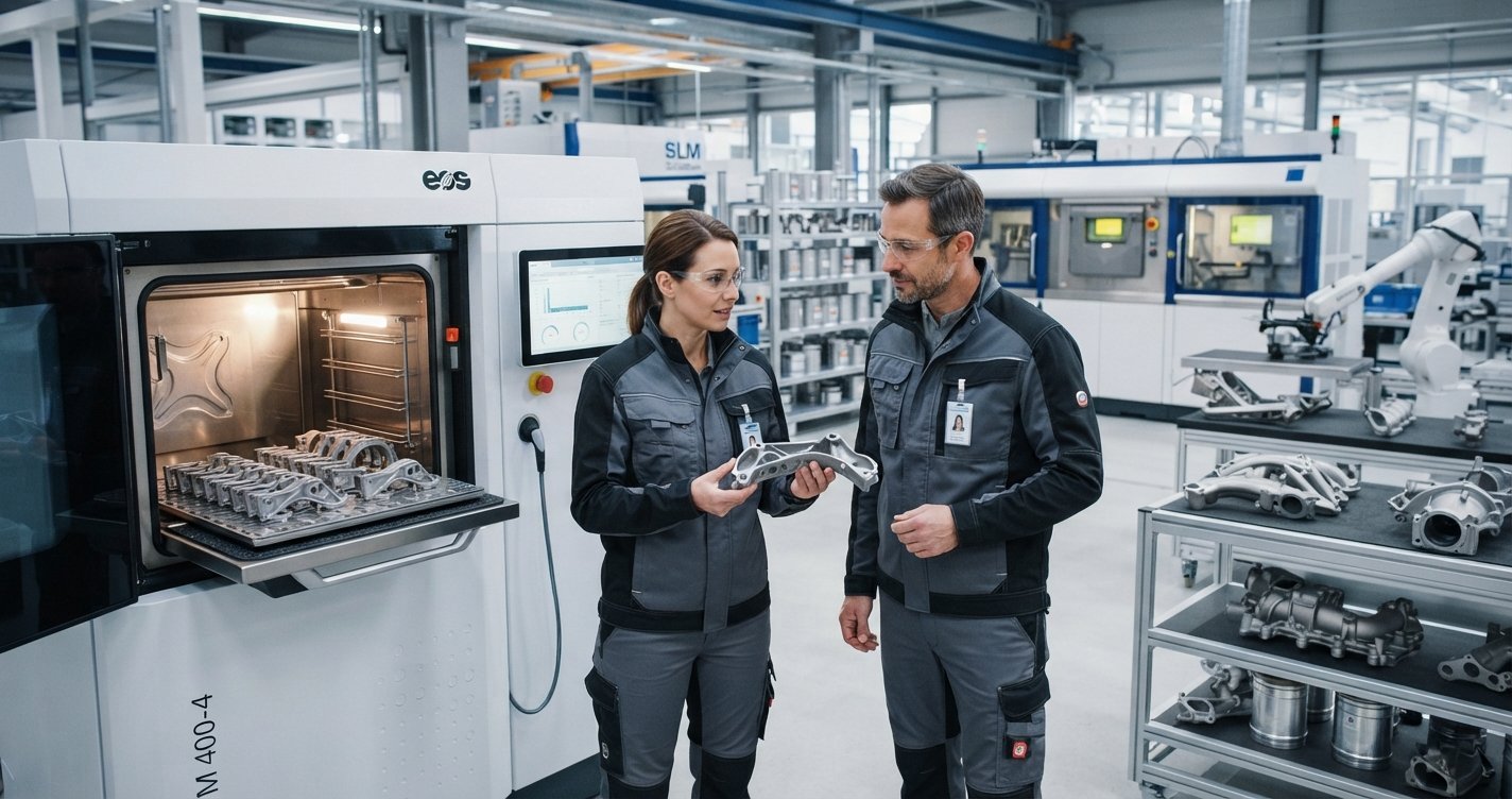 German Auto Industry Accelerates 3D Printing to End Parts