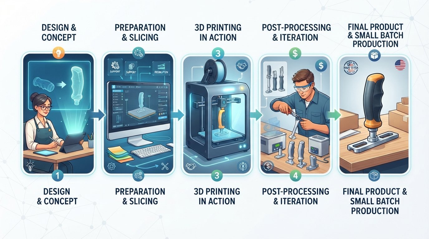 Leverage Custom 3D Printing for US Small Business Prototypes & Products