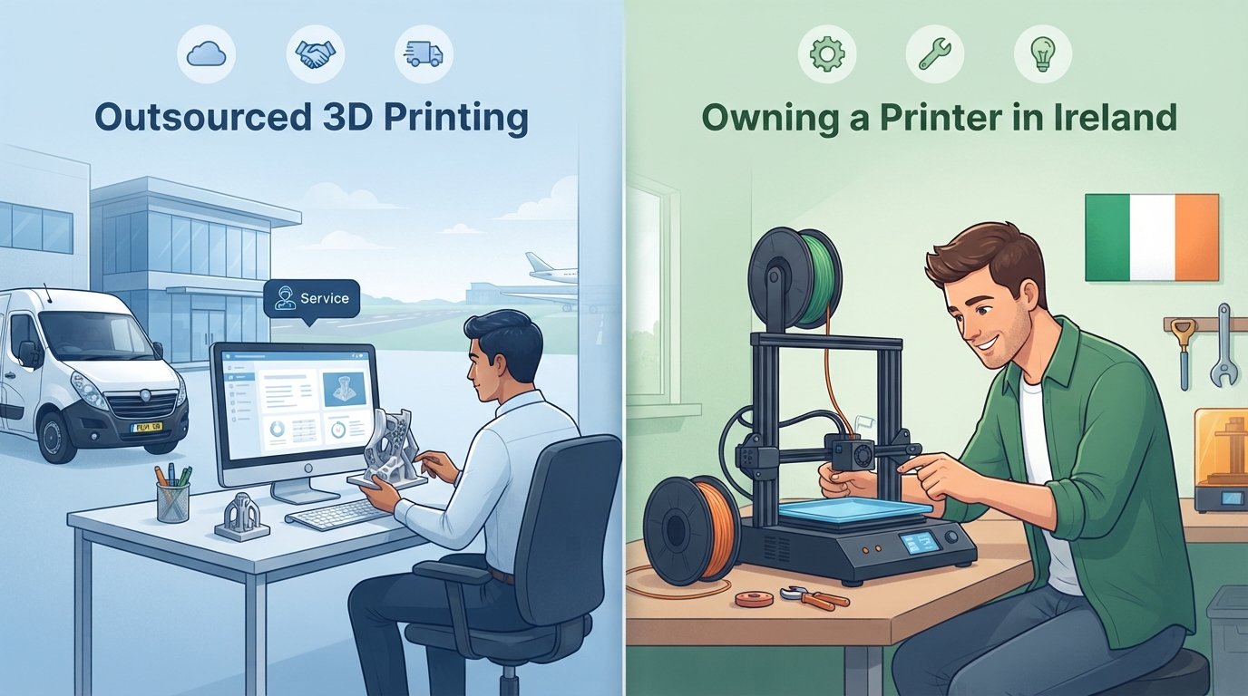 Outsourced 3D Printing vs. Owning a Printer in Ireland: Your Guide