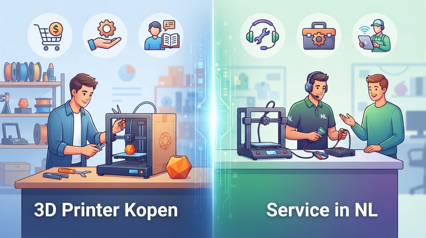 3D Printer Kopen vs. Service in NL: Wat Past bij Jou?