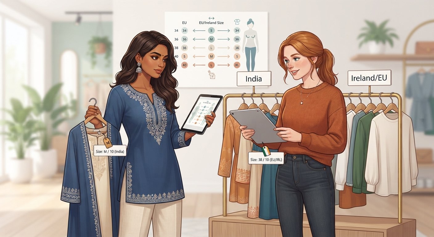 Your Guide to Beethnic.ie: Indian vs. Irish/EU Clothing Sizes