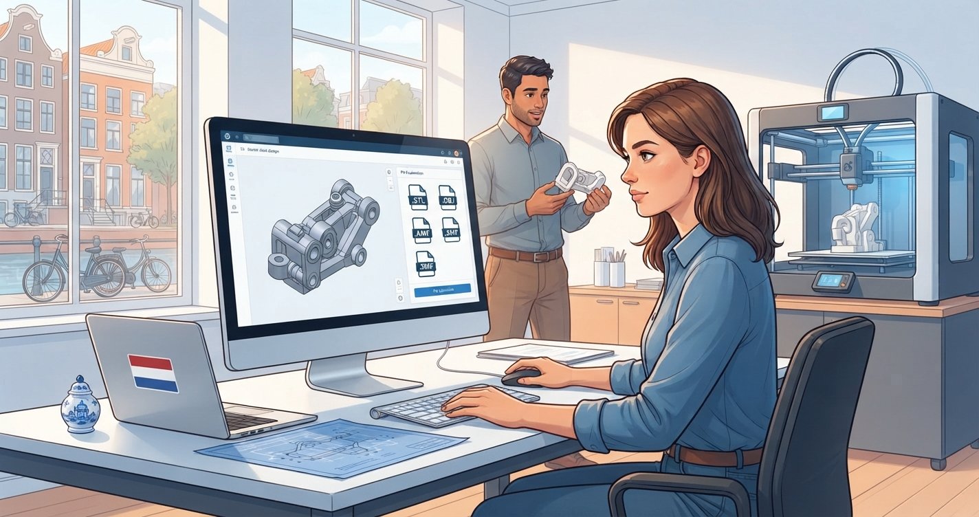 3D Printing File Formats & Design Submission in the Netherlands