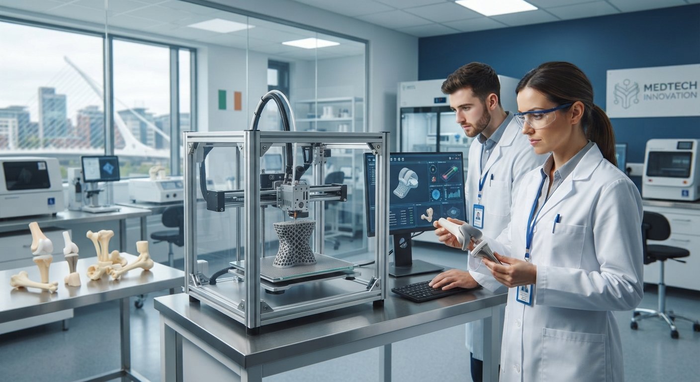 Irish MedTech Sector Innovates with Custom 3D Printing